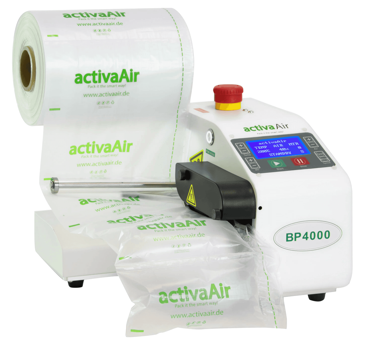 Activa Air BP4000_freigestellt luchtkussen zakjes automaat