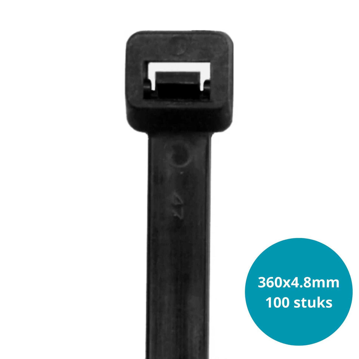 UV- en weerbestendige 360mmx4.8mm kabelbinders – Geschikt voor buitengebruik