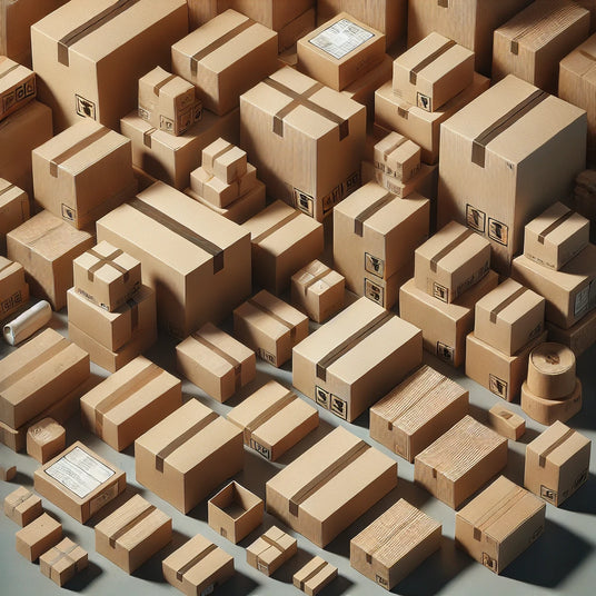 Kartonnen dozen in verschillende maten en sterktes - enkelgolf en dubbelgolf