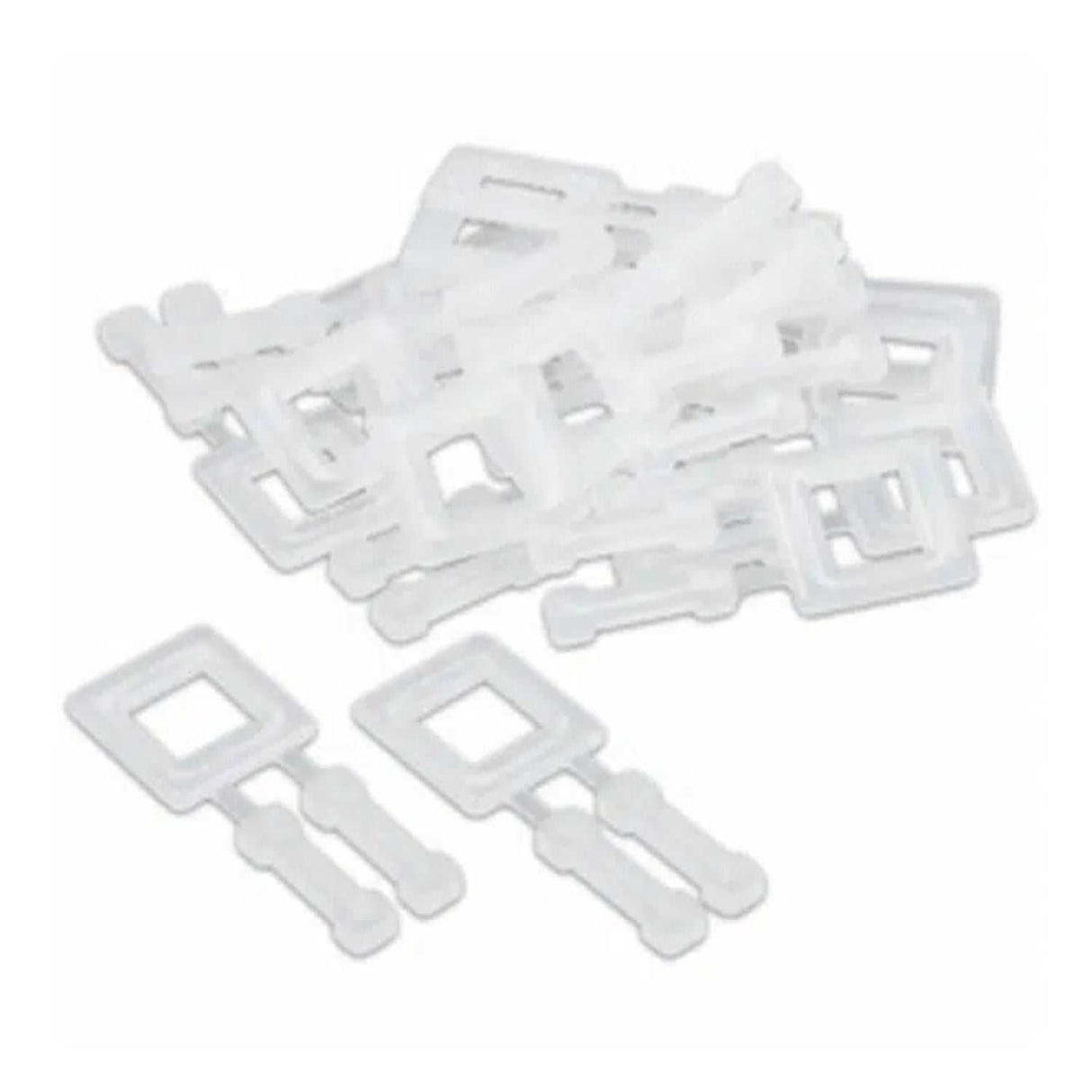 Hoogwaardige kunststof gesp voor 16mm brede PP-band, ontworpen voor handmatig gebruik en eenvoudig te bevestigen