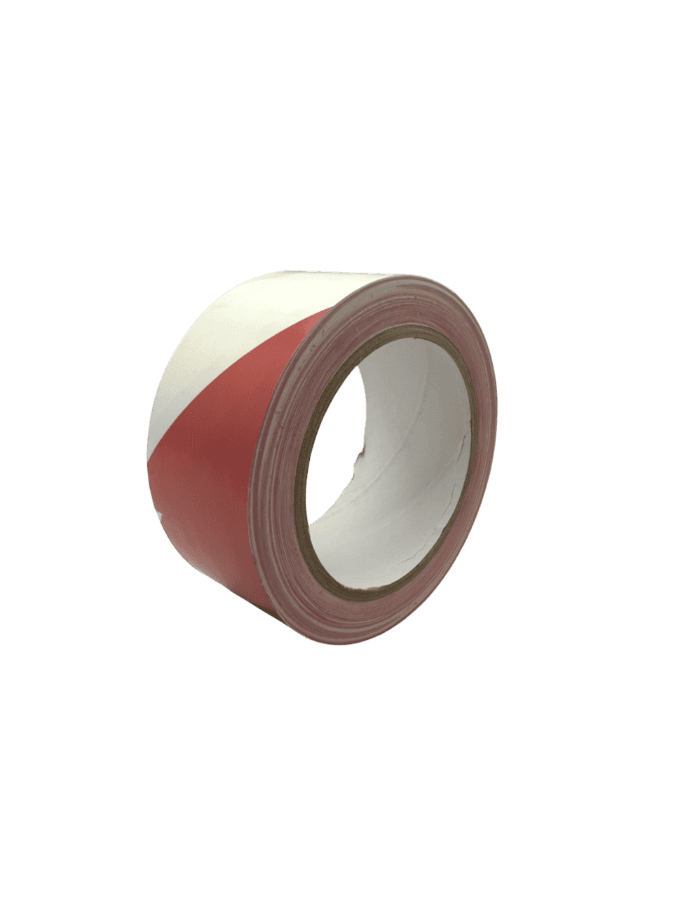 Rood-witte markeringstape van G&F Verpakkingen (50mm x 33m), ideaal voor het afbakenen van gevaarlijke zones.