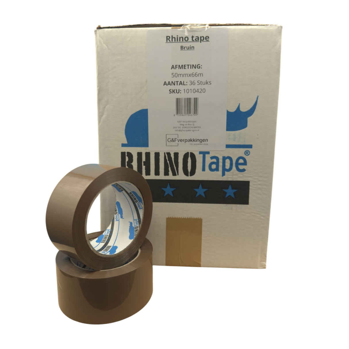 Rhino tape verpakkingsmaterialen tape voor plakken van dozen