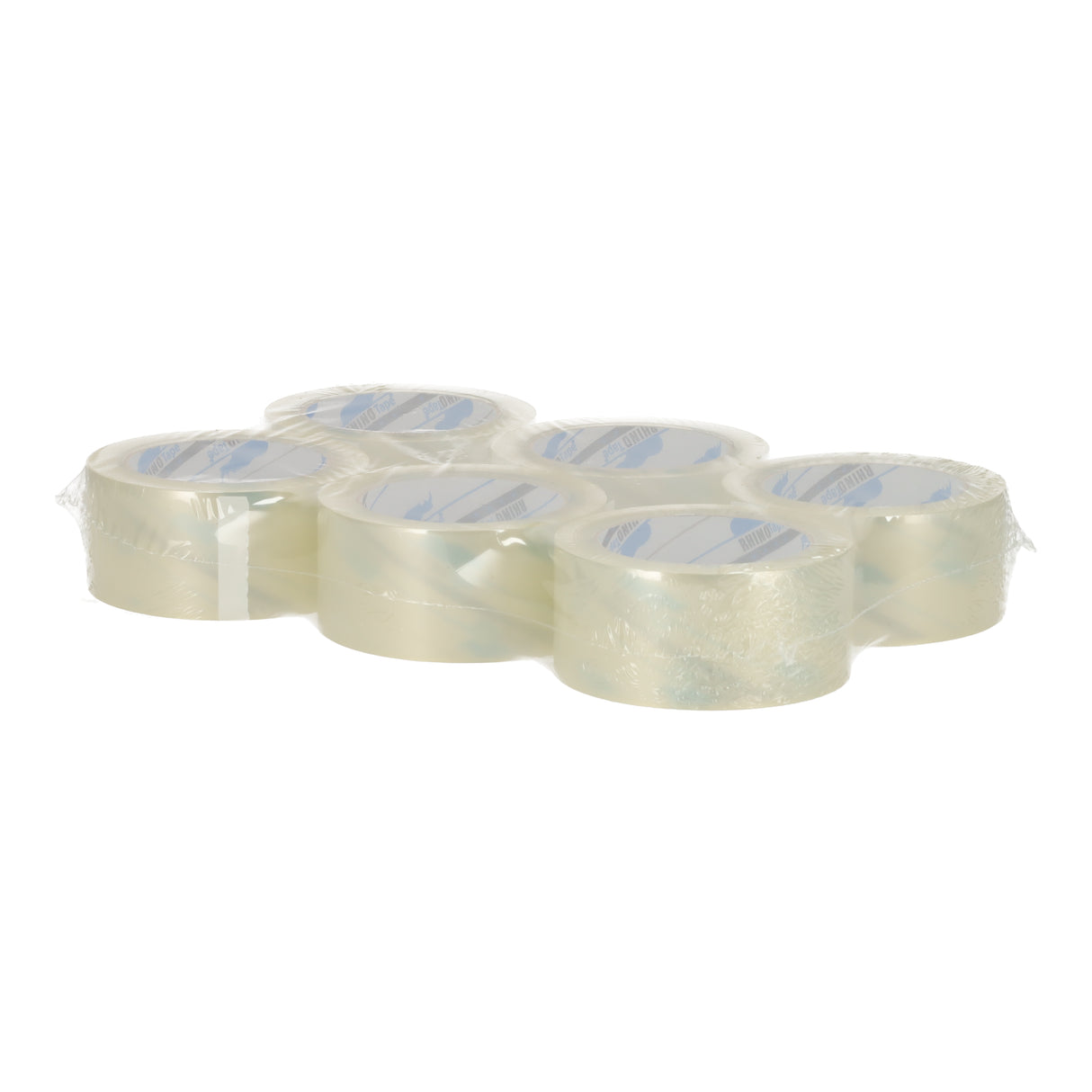 Rhino tape transparant 50mm x 66 mtr - extra kleefkracht - 36 rollen