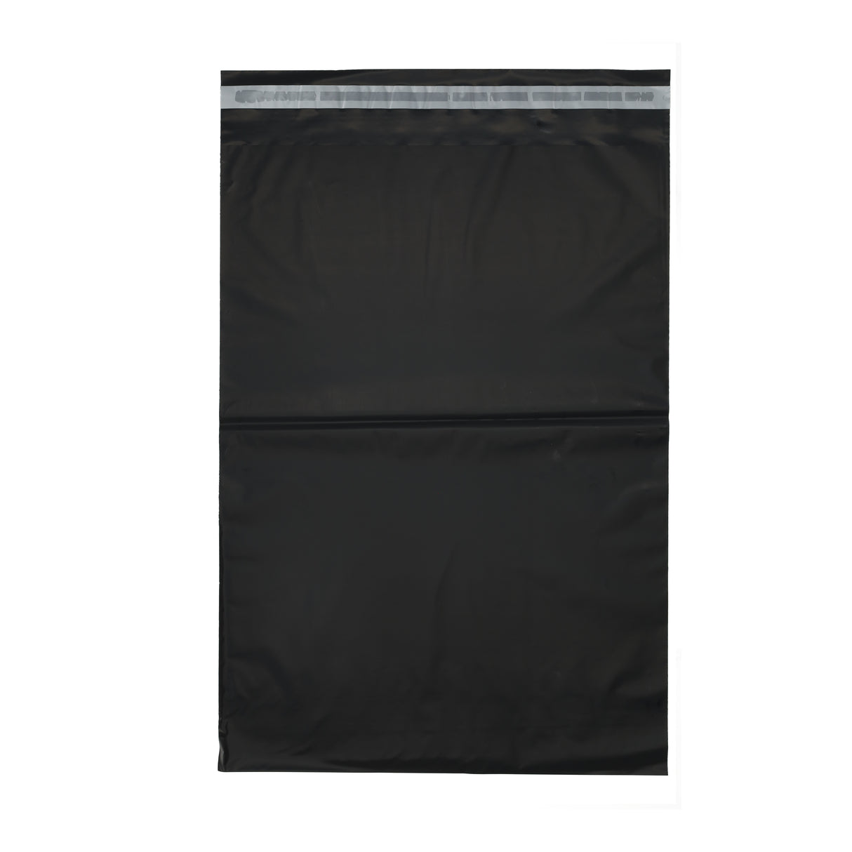 Zwarte verzendzak 26x35cm met sterke plakstrip, ideaal voor brievenbuspakketten, per 50 stuks