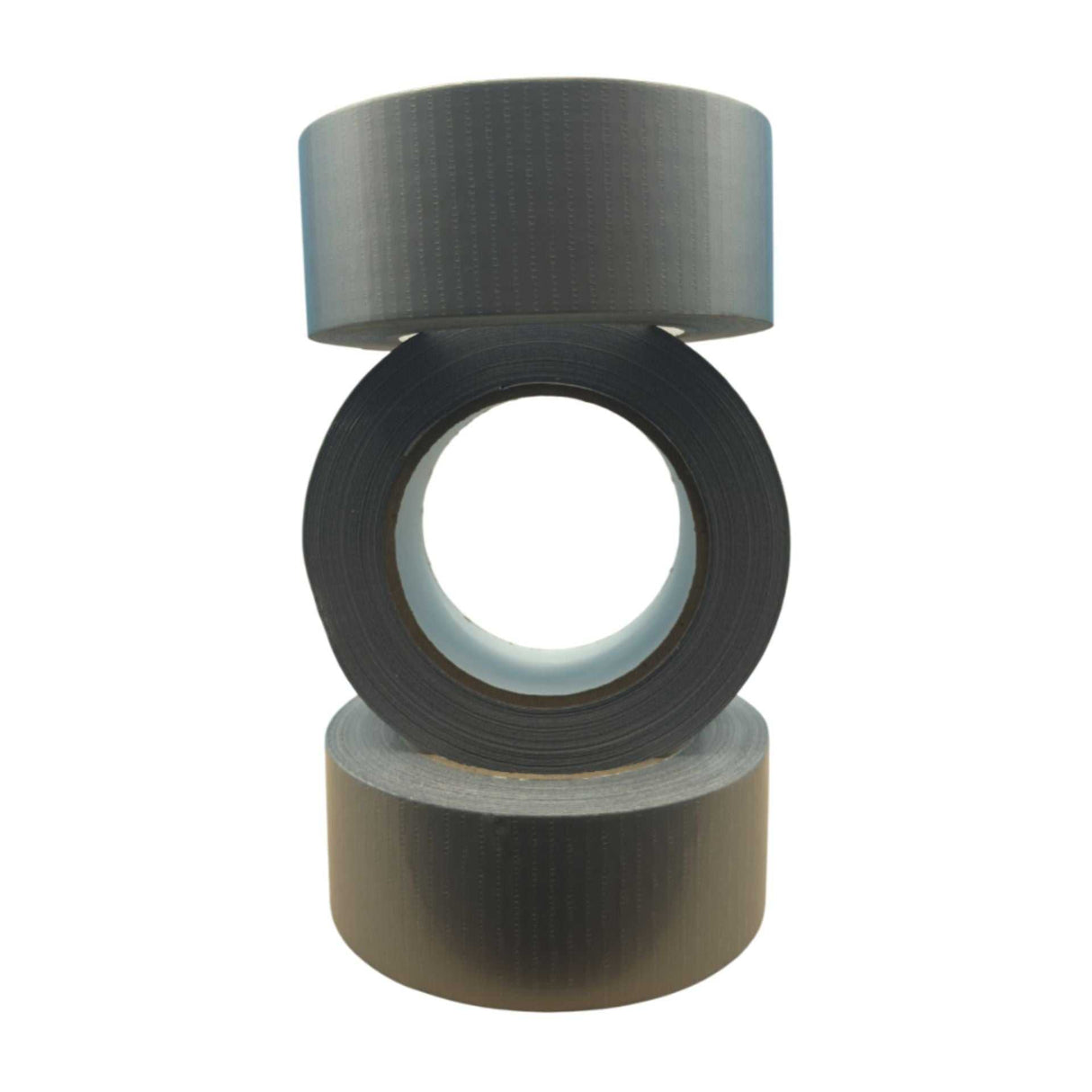 Professionele grijze duct tape 50mm x 50m – hoge kleefkracht en bestand tegen vocht en temperatuurschommelingen.