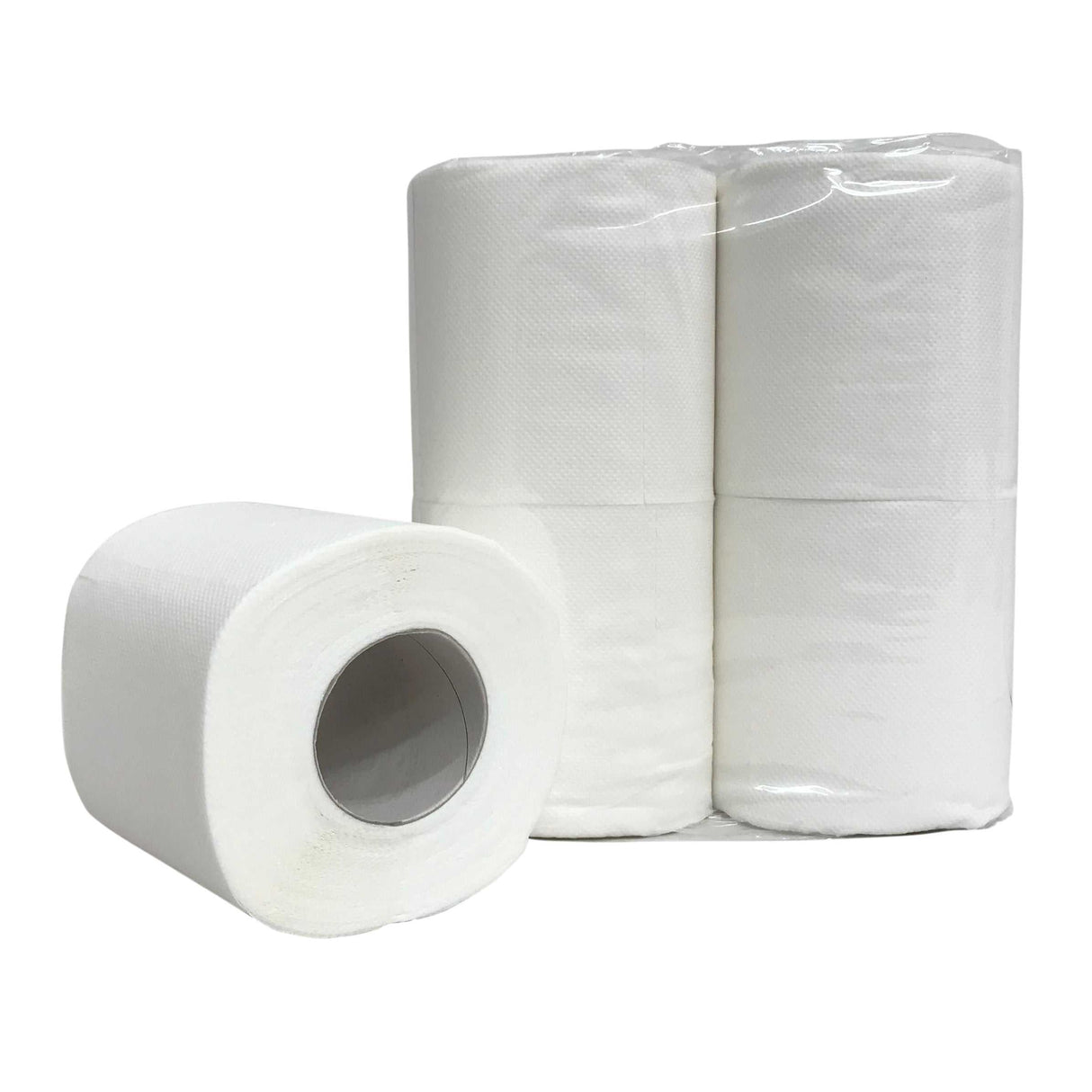 Toiletpapier cellulose 2 laags 200vel - 48 rollen - Europroducts P50629 met zachte textuur, geschikt voor kantoren met huiselijk comfort.