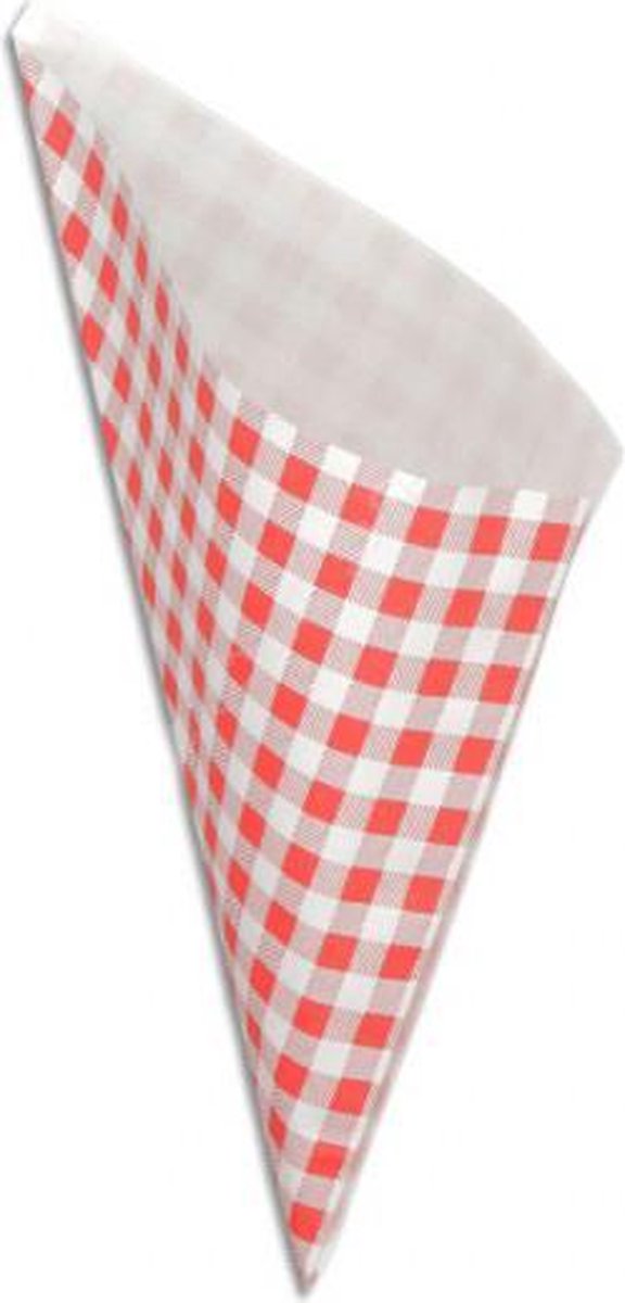 Frietzakken boerenbont K17 - G&F Verpakkingen