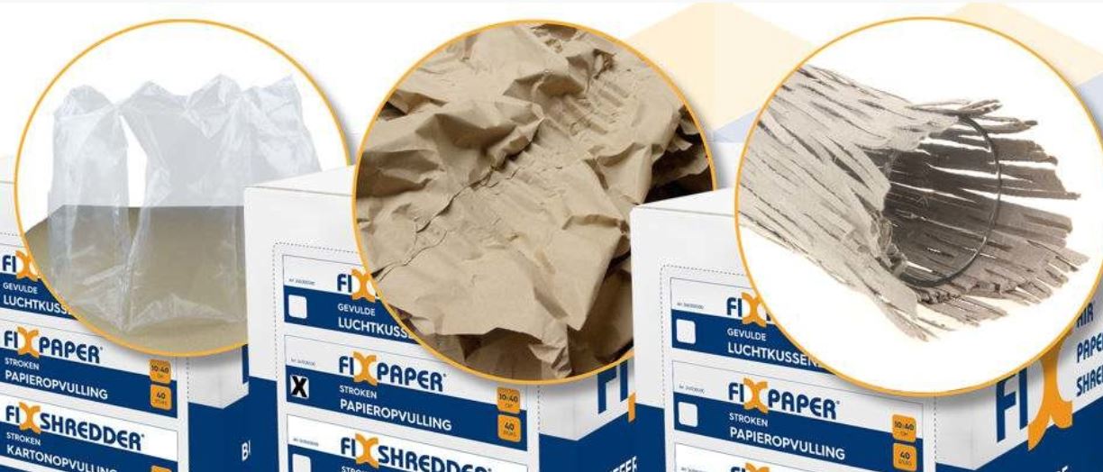 Complete verpakkingssets voor thuisgebruik en bedrijven.