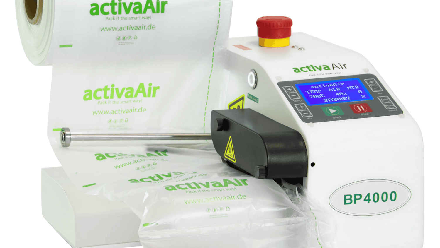 Activa Air BP4000_freigestellt luchtkussen zakjes automaat