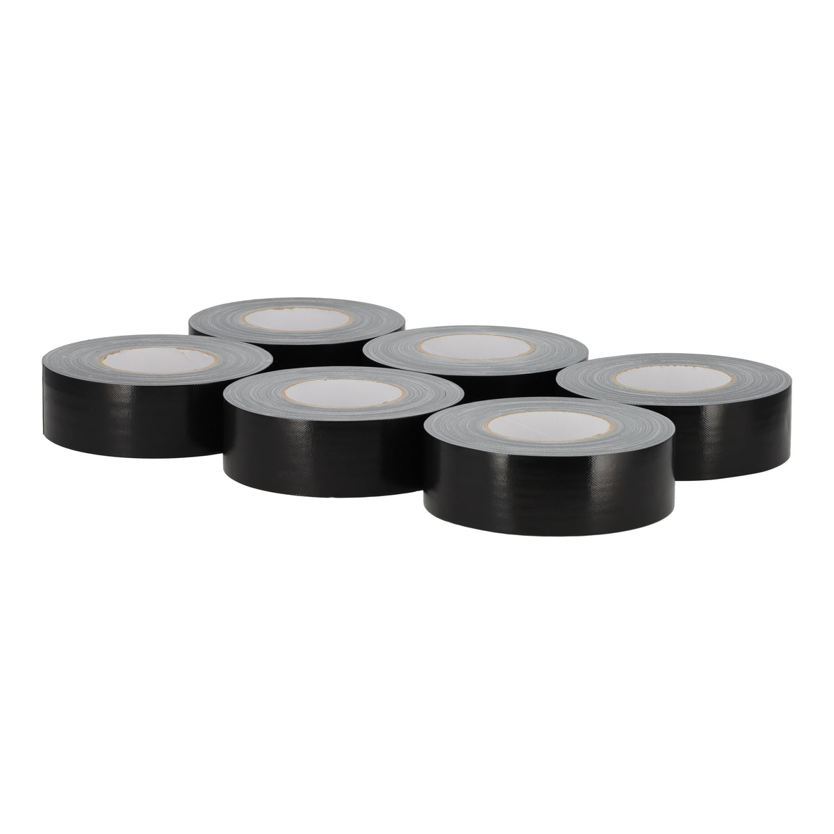 Duct tape zwart 50mmx50m - 36 rollen