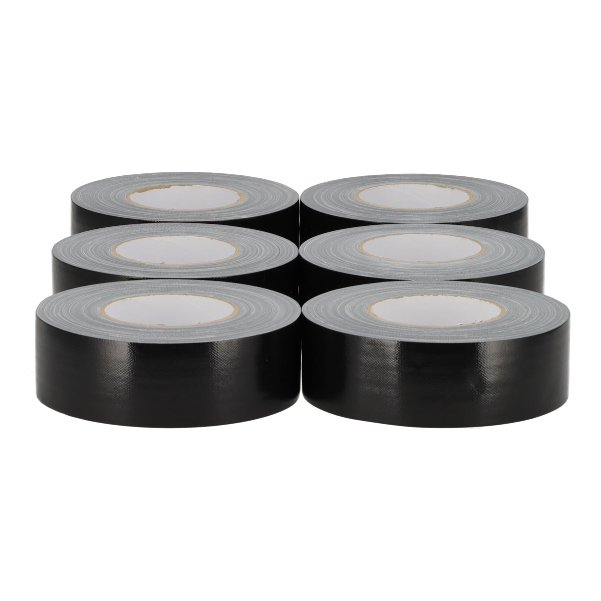 Duct tape zwart 50mmx50m - 36 rollen