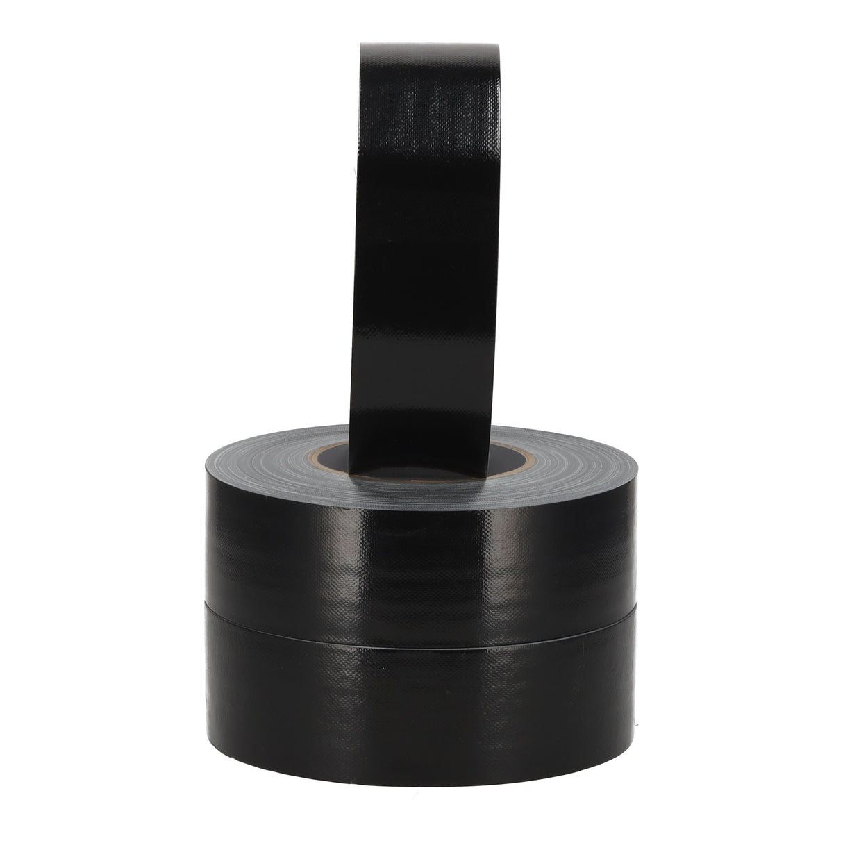 Duct tape zwart 50mmx50m - 3 rollen
