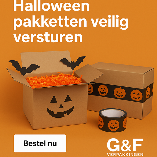 Verzenddozen voor Halloween pakketten bij G&F Verpakkingen