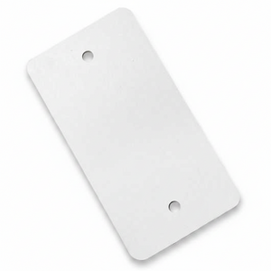 Metalen labels wit 55x100mm (1000 stuks)