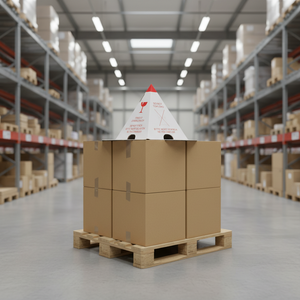 Pallethoedje anti-stapel 360x360x230mm - 100st