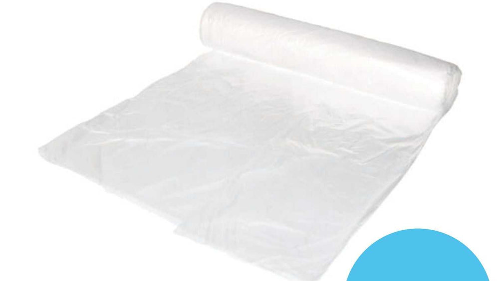 Transparante HDPE pedaalemmerzakken rol 63 x 70 cm T15 - 2002301