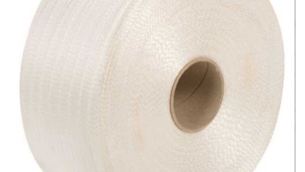 Polyesterband 19mm met uitstekende treksterkte en duurzaamheid.