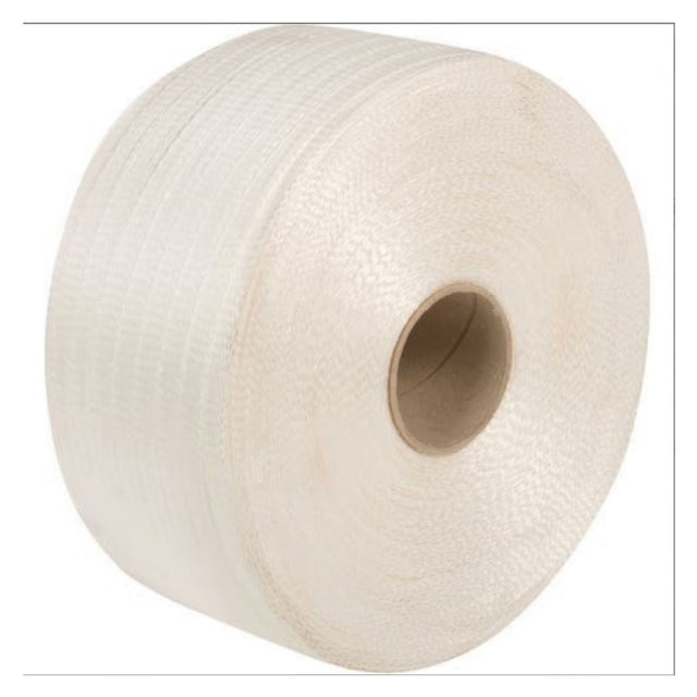 Polyesterband 19mm met uitstekende treksterkte en duurzaamheid.