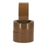 Rhino tape bruin 50mm x 66mtr - extra kleefkracht - 36 rollen