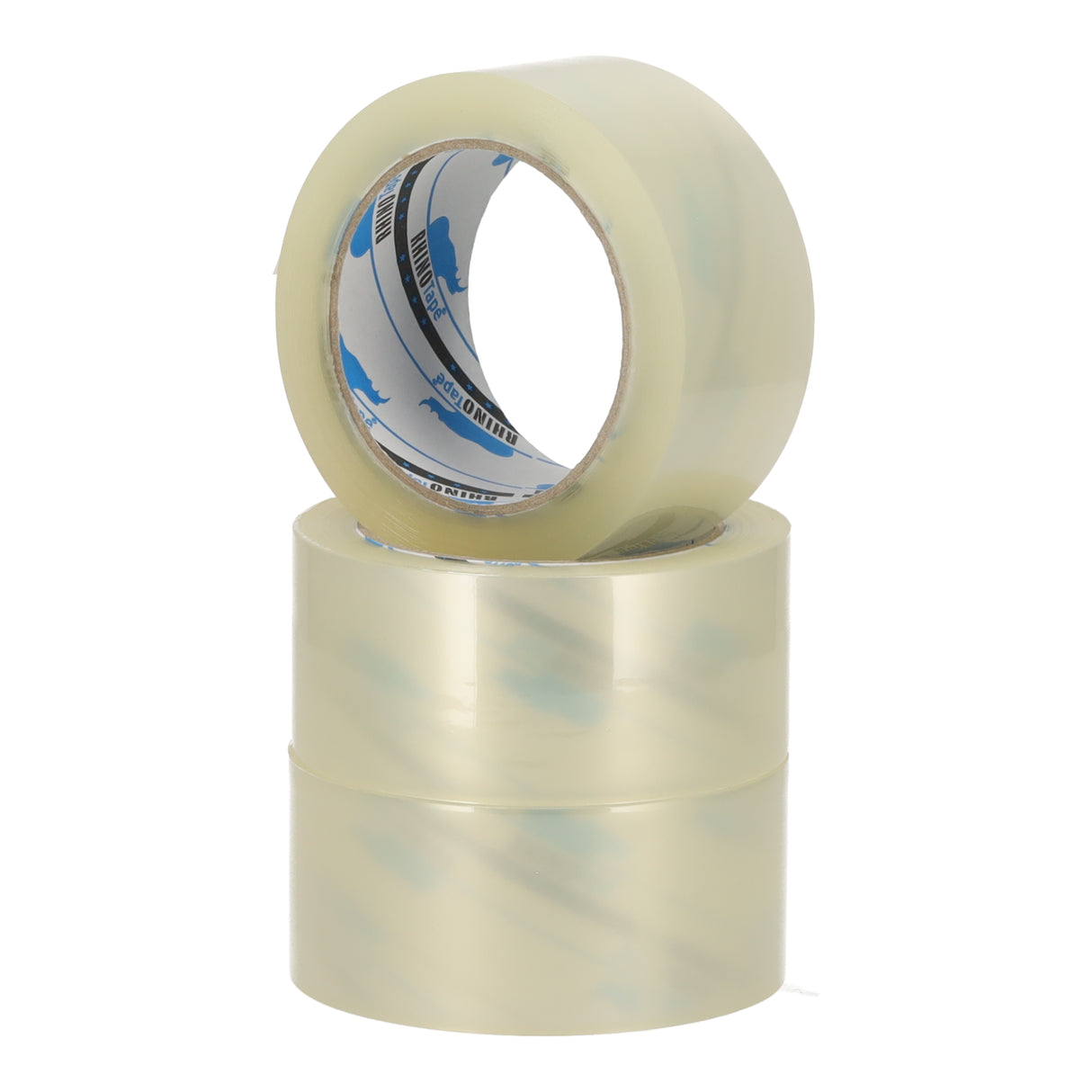 Rhino tape transparant 50mm x 66 mtr - extra kleefkracht - 36 rollen