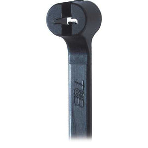 ABB Ty-Rap® TY27MX zwarte kabelbinder, betrouwbaar en veelzijdig voor diverse toepassingen.