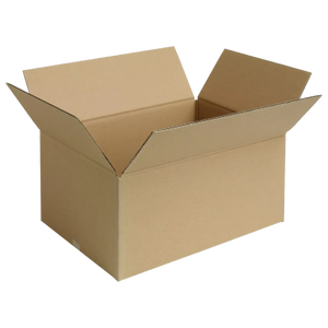 Verzenddoos 450x310x310mm – C-golf – Bruin – 25 stuks