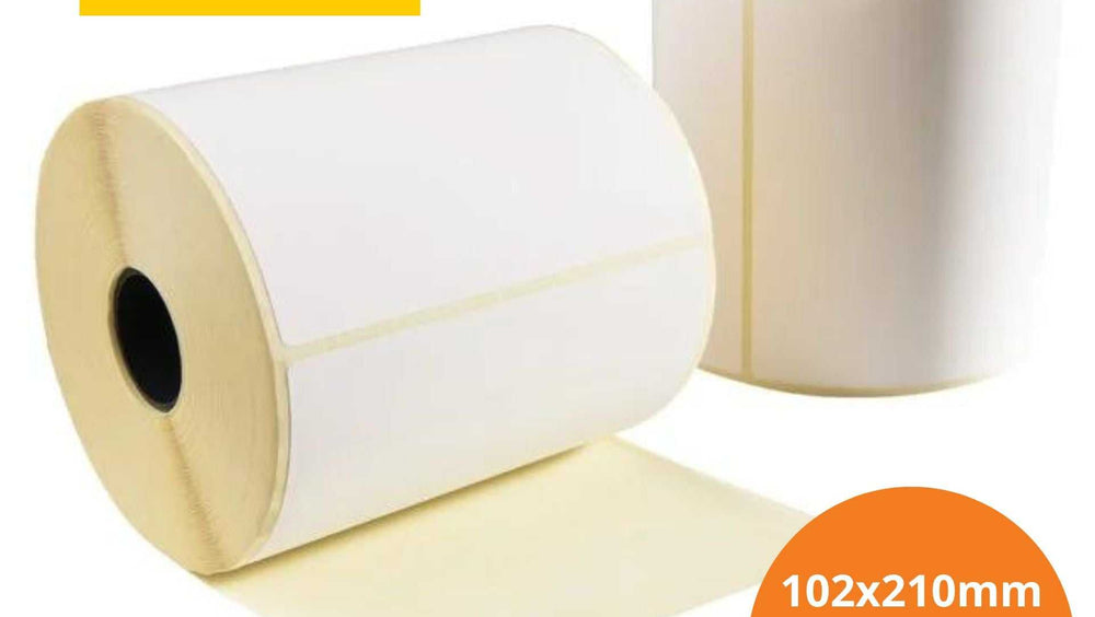 Hoogwaardige DHL verzendetiketten 102x210 mm bij G&F Verpakkingen.