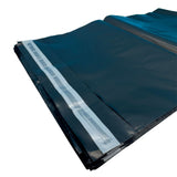 Zwarte coex verzendzak 500x700mm met plakstrip