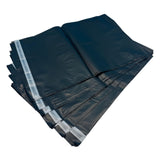 Zwarte coex verzendzak 320x420mm met plakstrip