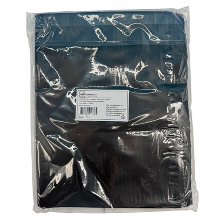Zwarte verzendzakken in in verpakking 360x500mm