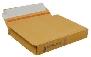Envelobox A6, envelop, bruin 180x150x30