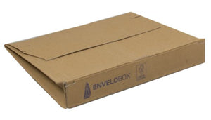 Envelobox, envelop, bruin 380x260x30mm, 50 stuks