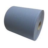 Blauwe 2-laags cellulose industriële poetsrol (Euro Products)