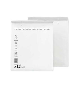 Luchtkussenenveloppen 180x165mm classic wit CD, vpe 100 stuks