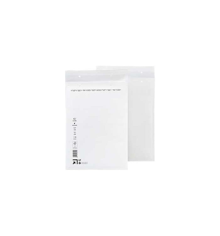 Luchtkussenenveloppen A4 formaat, 220x340mm classic wit 16/F, vpe 100 stuks