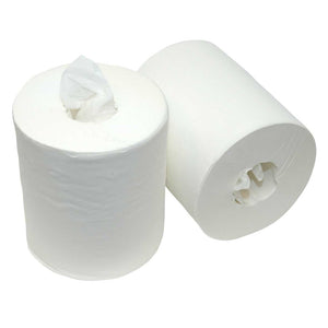 Midi poetsrol 1-laags cellulose 280m – industriële poetsrol voor bedrijven