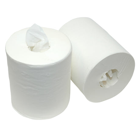Midi poetsrol 1-laags cellulose 280m – industriële poetsrol voor bedrijven