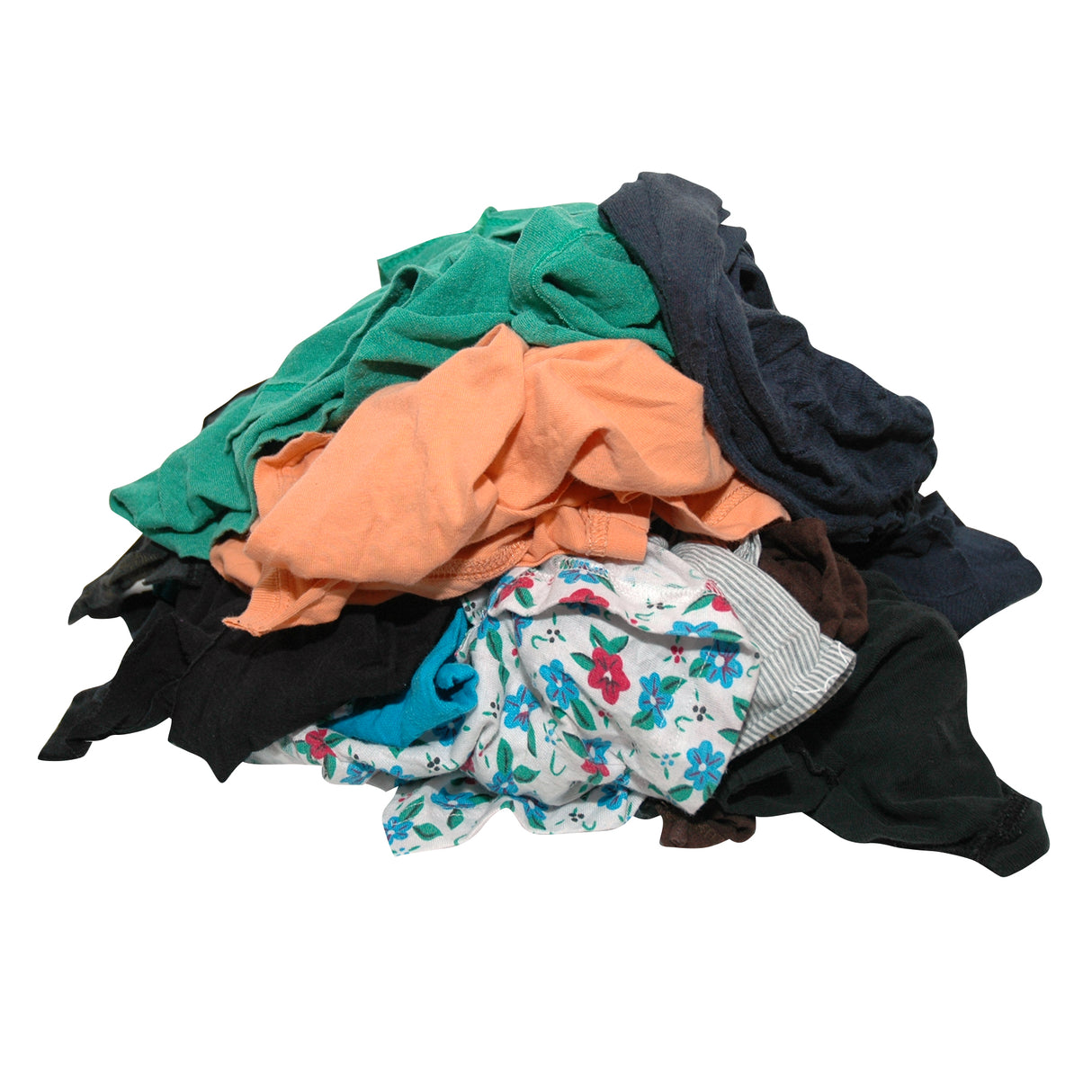 Poetslappen bont tricot - 10KG (P23110)