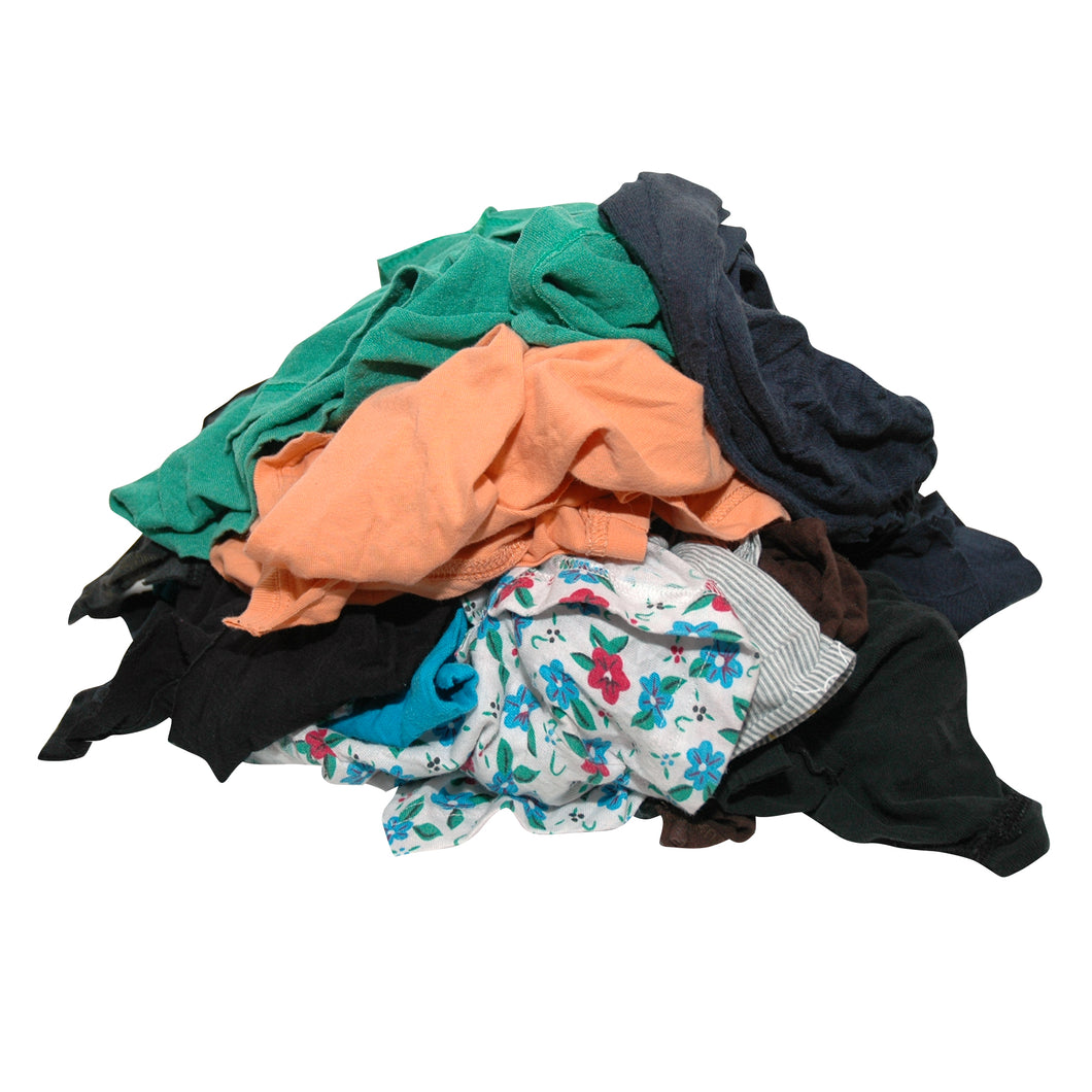 Poetslappen bont tricot - 10KG