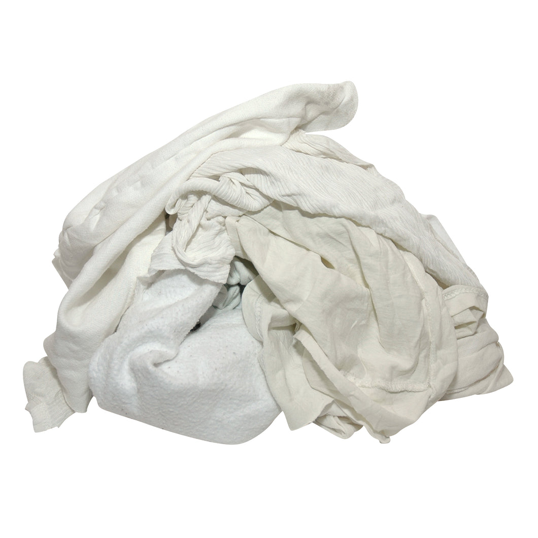 Poetslappen wit tricot - 10KG