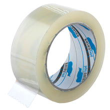 Afbeelding in Gallery-weergave laden, Rhino tape transparant 50mm x 66 mtr - extra kleefkracht - 36 rollen
